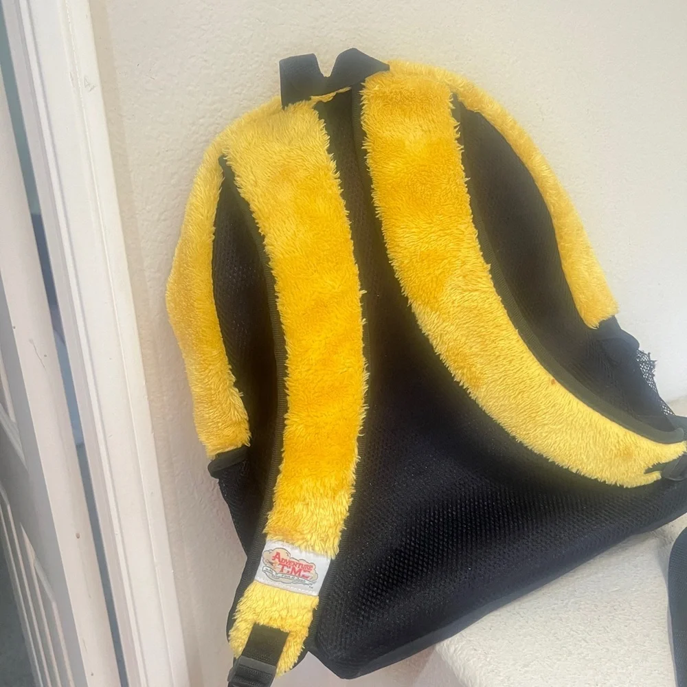 Adventure Time Jake dog sherpa plush Vintage bag